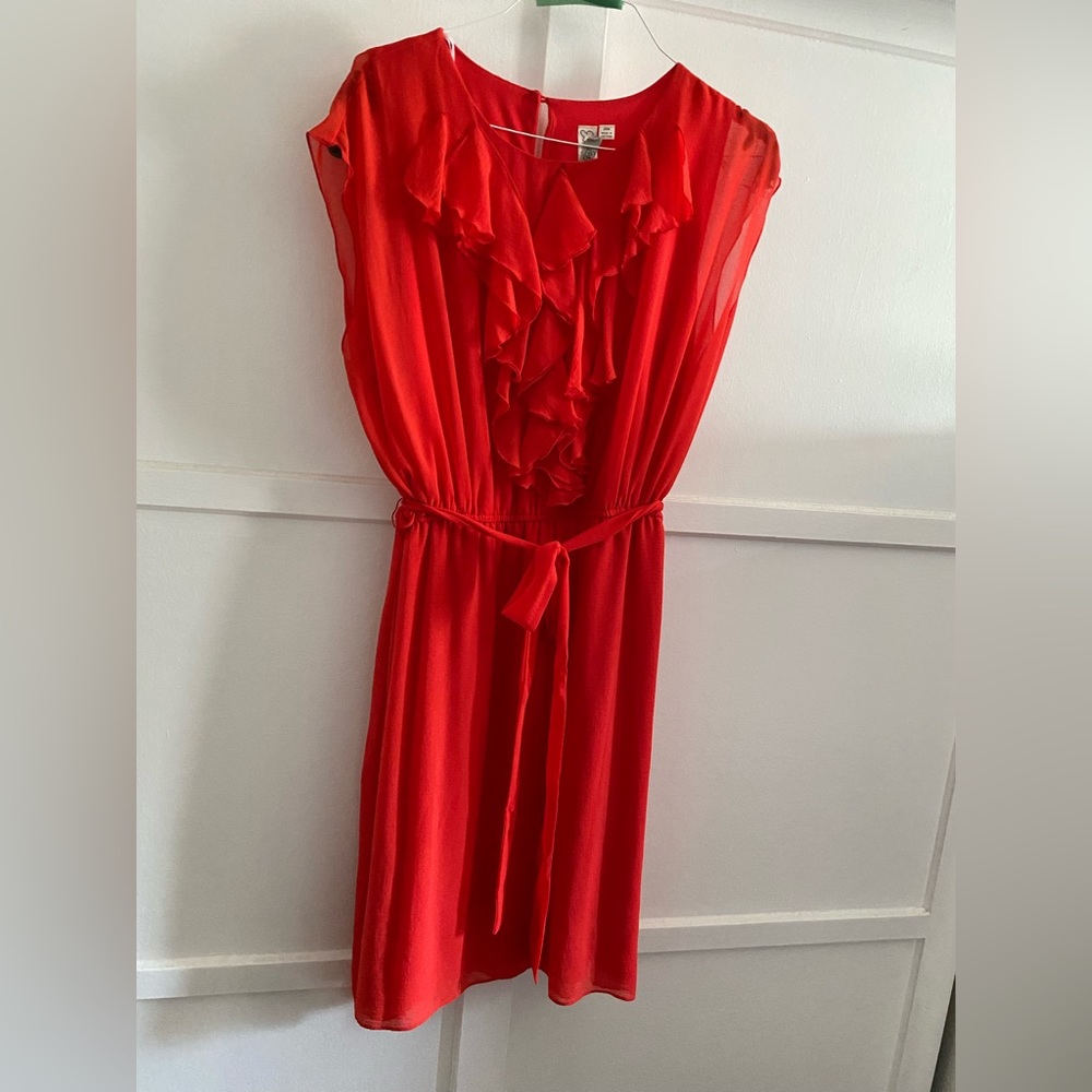Orange dress 24